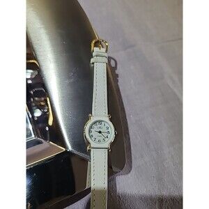 Ian Daniels Ladies Watch White/gold Needs Battery Japan Movt
